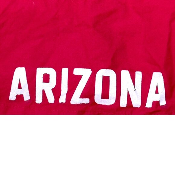 Arizona Cardinals Women Red Hooded Jacket XL NFL Team Apparel Hoodie Lightweight - Picture 7 of 8